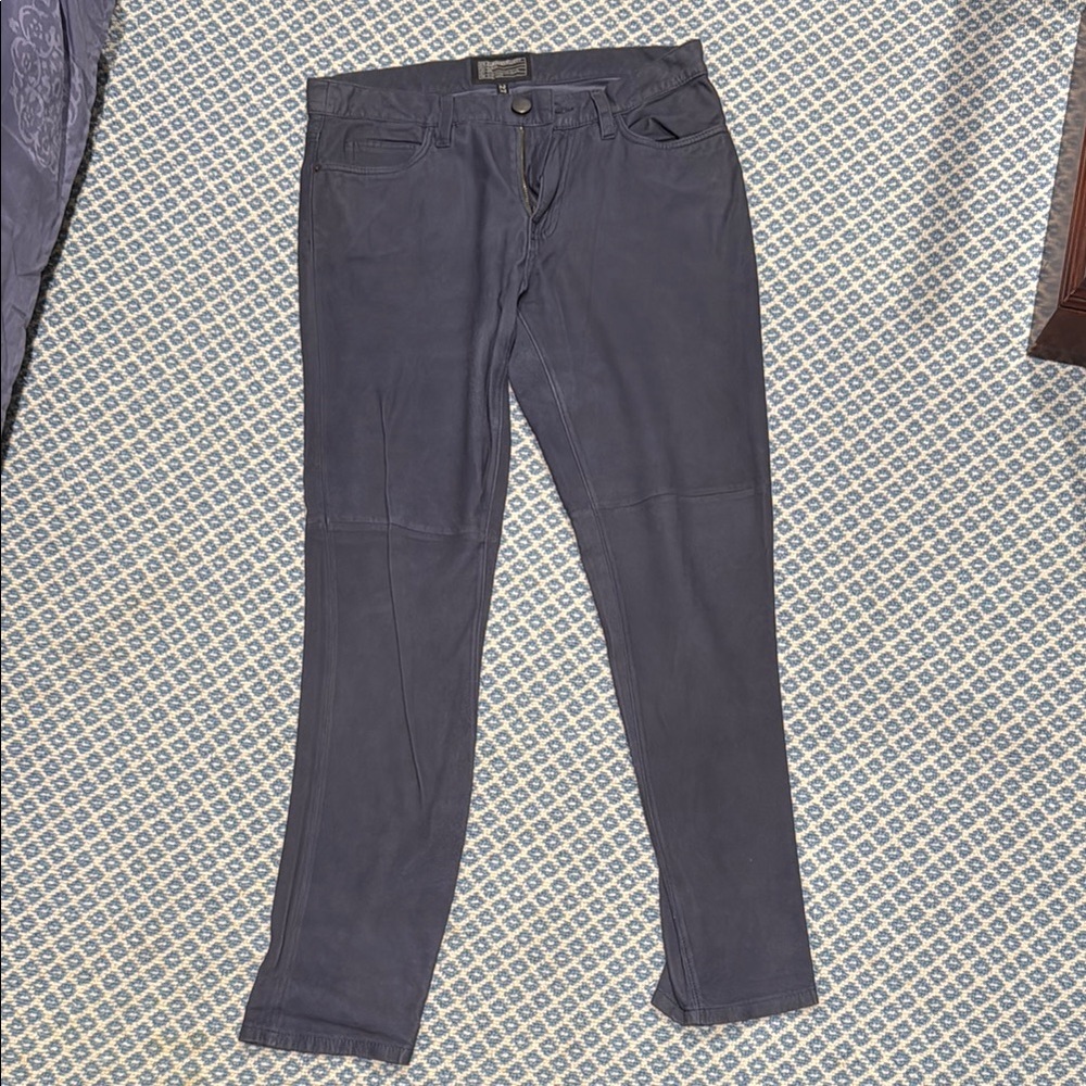 Current/Elliot Navy Skinny Jeans